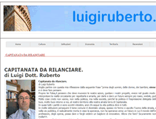 Tablet Screenshot of luigiruberto.it